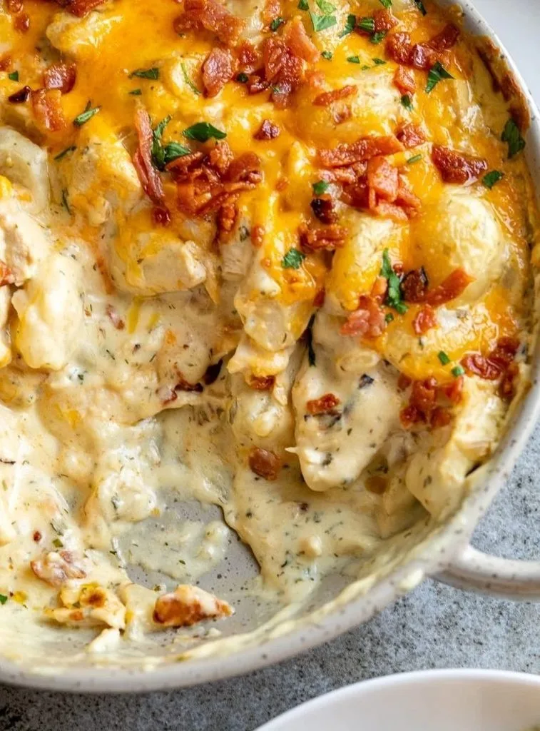 Creamy Crack Chicken Gnocchi