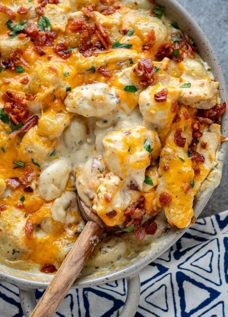 Creamy Crack Chicken Gnocchi