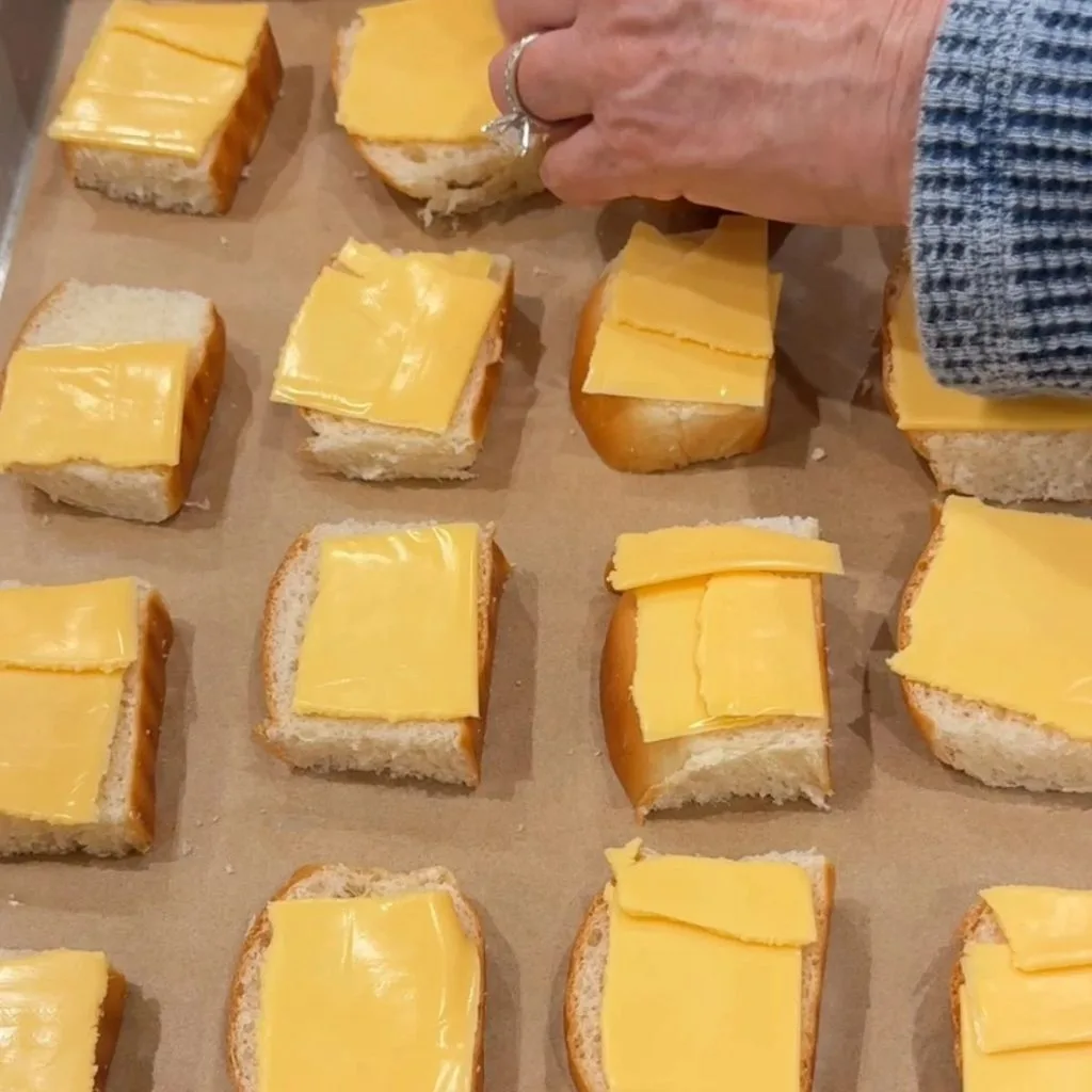 Grilled Cheese Sliders Recipe 2 Grilled Cheese Sliders