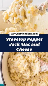 Stovetop Pepper Jack Mac and Cheese Recipe