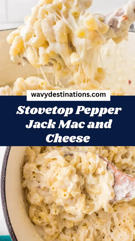 Stovetop Pepper Jack Mac and Cheese Recipe 1 Stovetop Pepper Jack Mac and Cheese