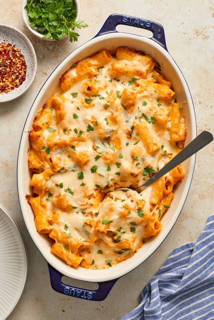 Cheesy Pumpkin Ricotta Pasta Bake Recipe 3 Cheesy Pumpkin Ricotta Pasta Bake Recipe