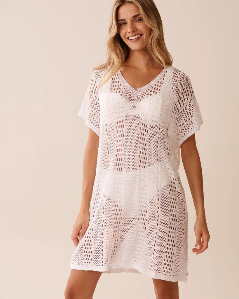 Crochet Tunic Beach Dress