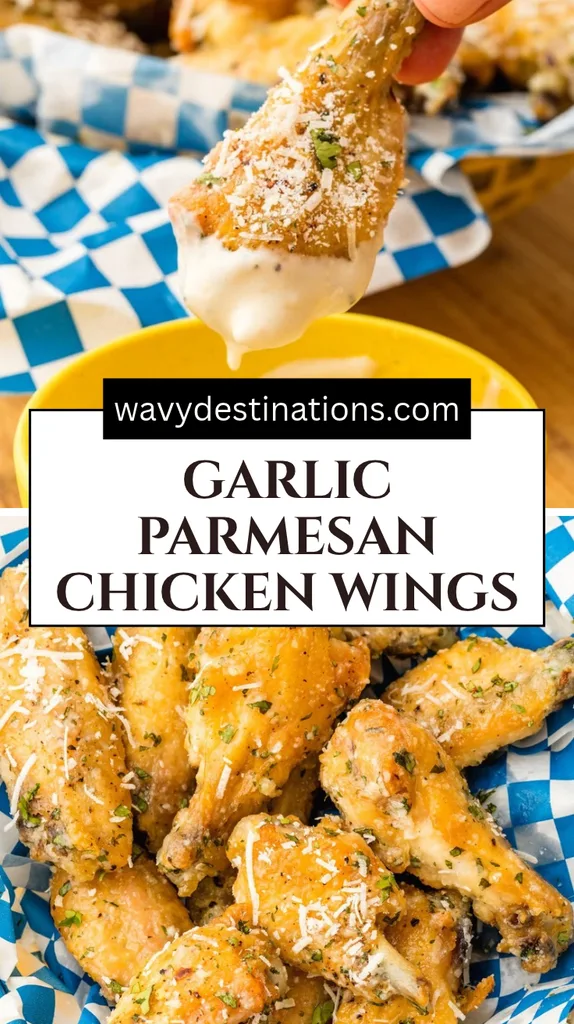 Garlic Parmesan Chicken Wings
