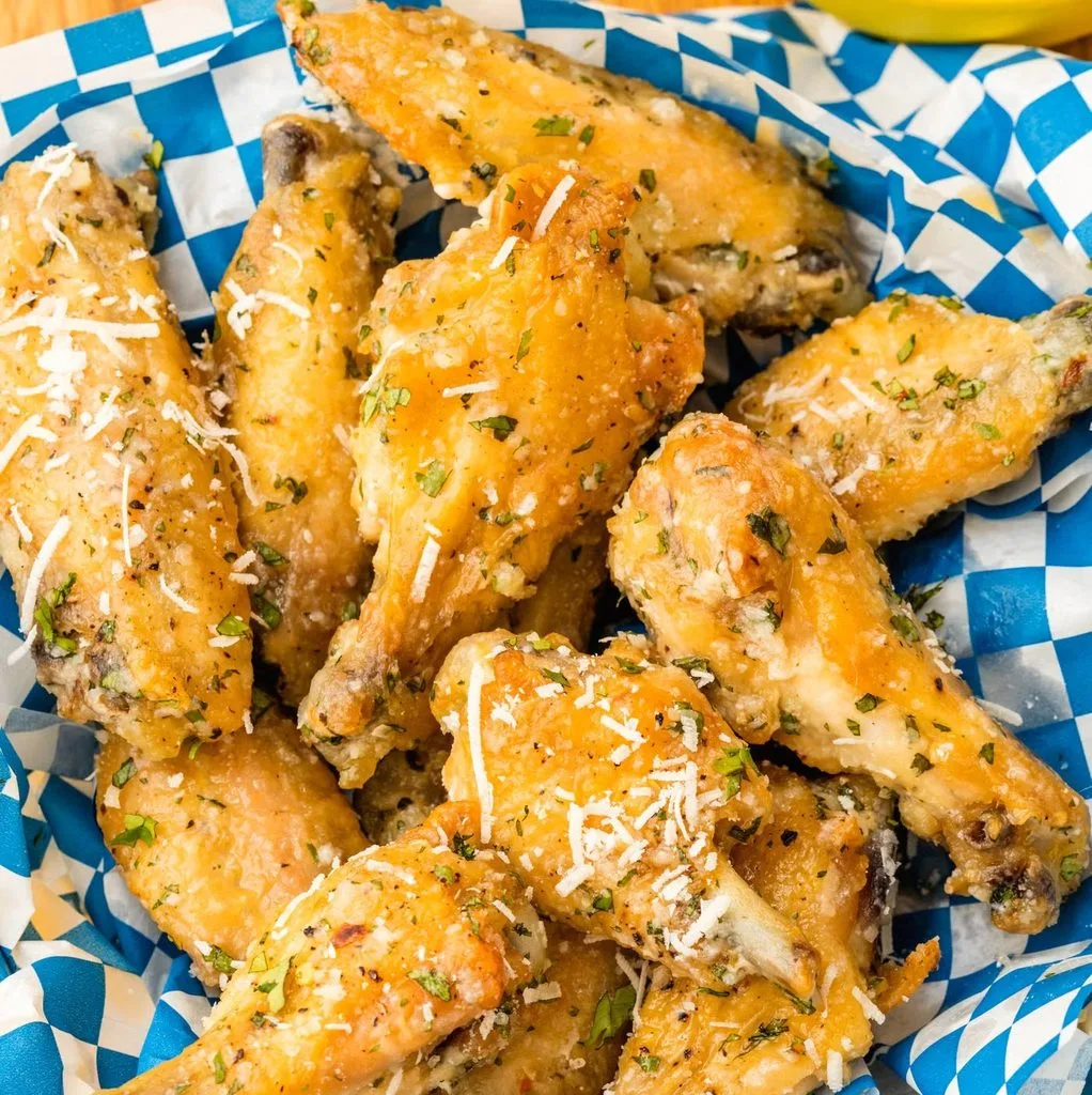 Garlic Parmesan Chicken Wings Recipe