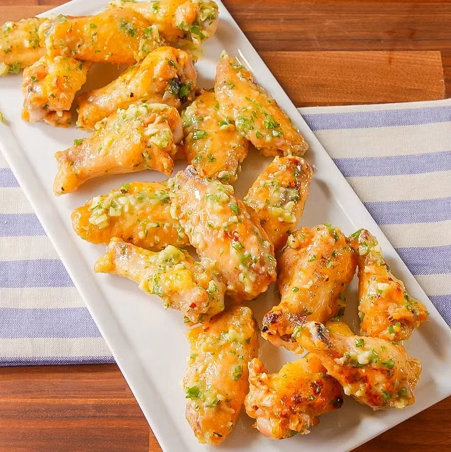 Garlic Parmesan Chicken Wings Recipe