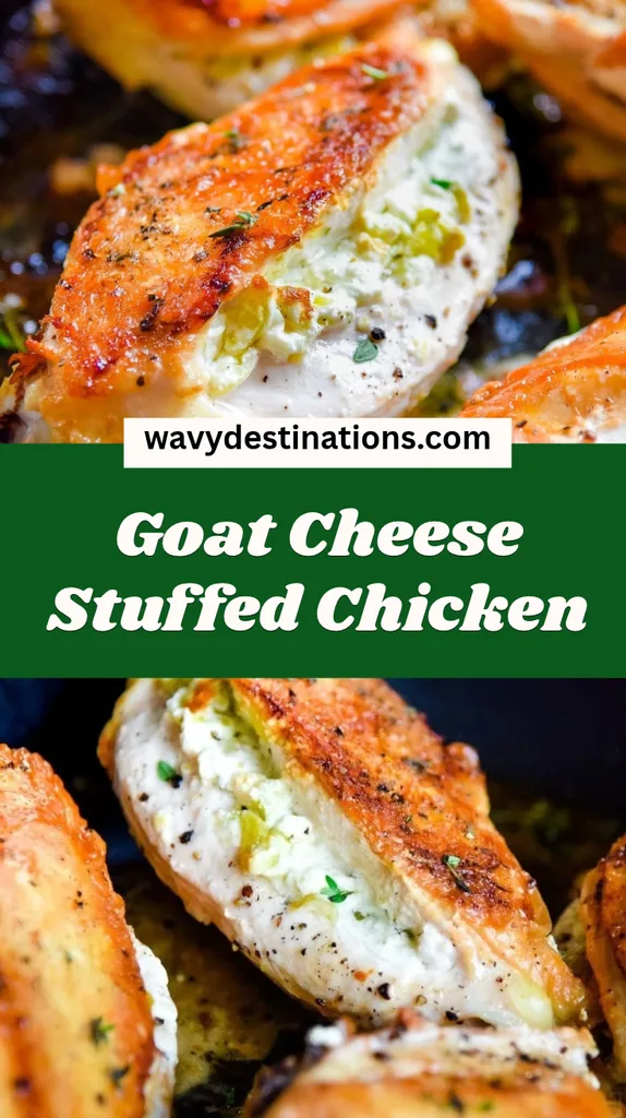 Goat Cheese-Stuffed Chicken Recipe 1 Goat Cheese-Stuffed Chicken