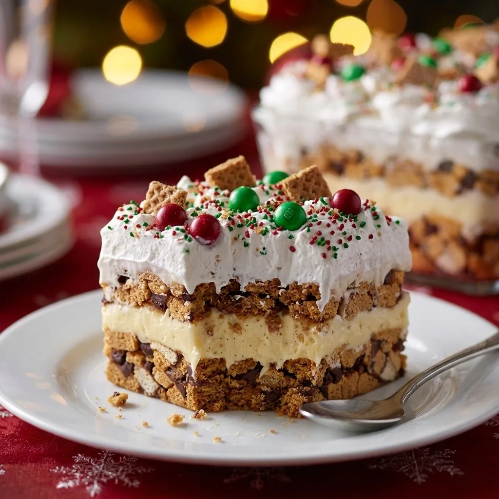 Christmas Cookie Lasagna Recipe 4 Christmas Cookie Lasagna