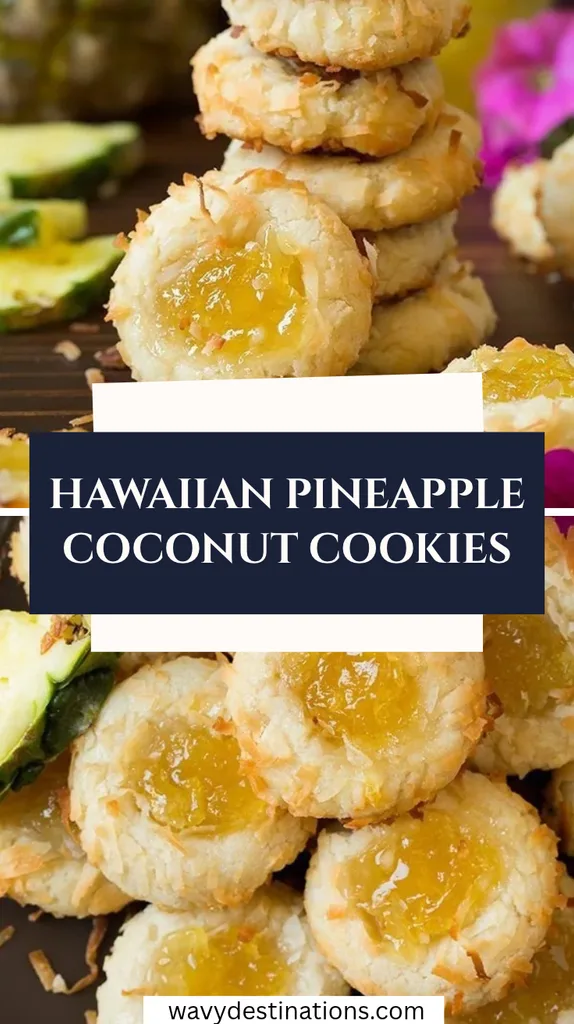 Hawaiian Pineapple Coconut Cookies