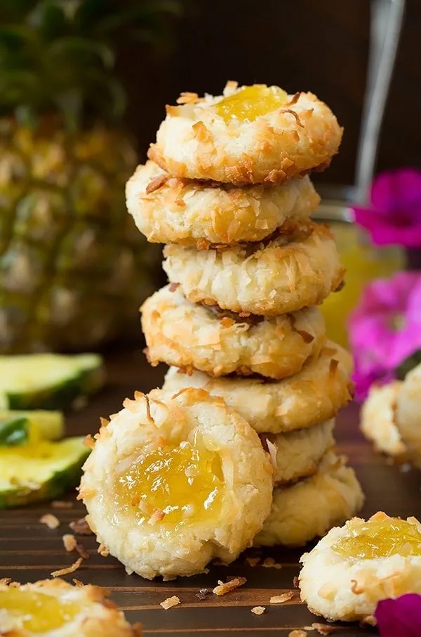 Hawaiian Pineapple Coconut Cookies