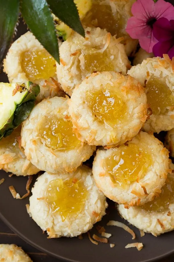 Hawaiian Pineapple Coconut Cookies