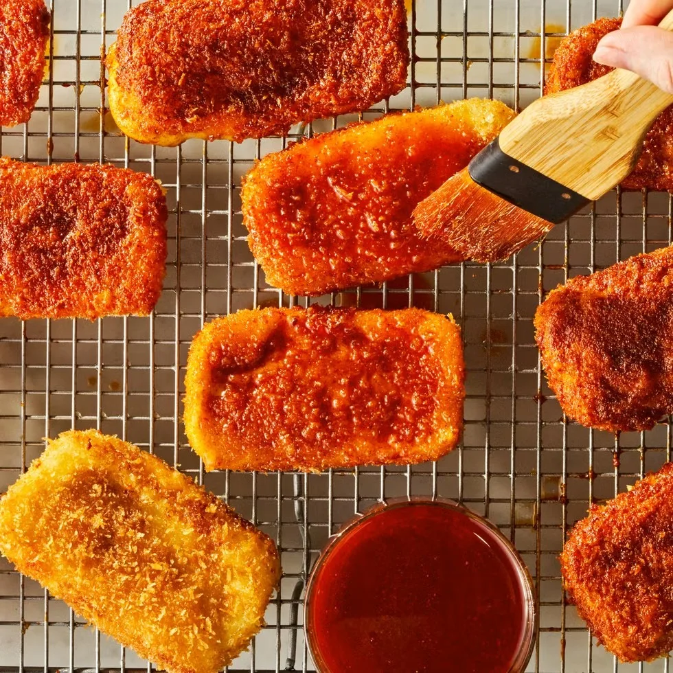 Nashville Hot Mozzarella Sticks Recipe 2 Nashville Hot Mozzarella Sticks