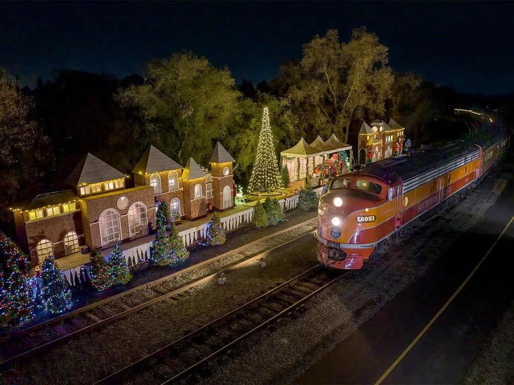 10 Magical Christmas Train Rides Across the USA 3 California State Railroad Museum Polar Express