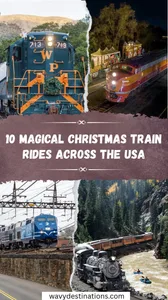 10 Magical Christmas Train Rides Across the USA