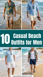 Casual Beach Outfits for Men