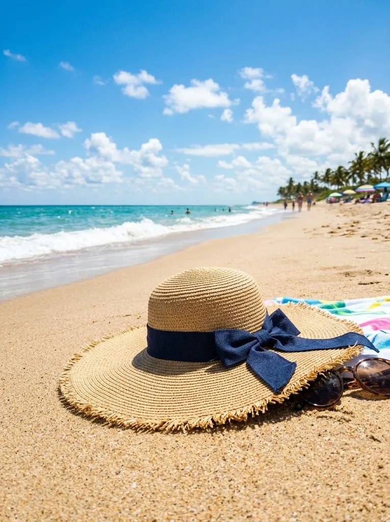 11 Beach Accessories for Women That Elevate Your Style 3 Wide-Brim Straw Hat