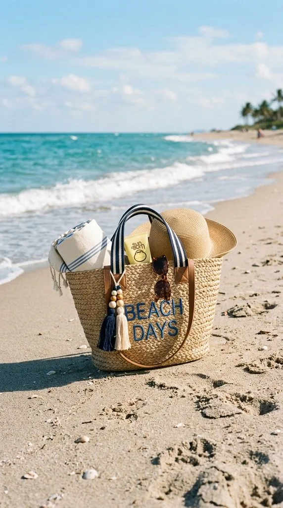11 Beach Accessories for Women That Elevate Your Style 4 Stylish Beach Tote Bag