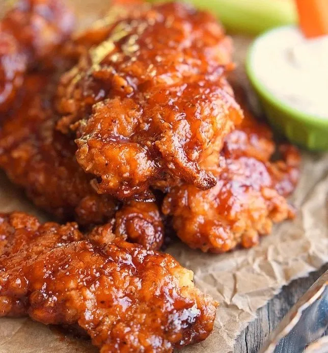 Honey BBQ Chicken Strips Recipe 4 Honey BBQ Chicken Strips