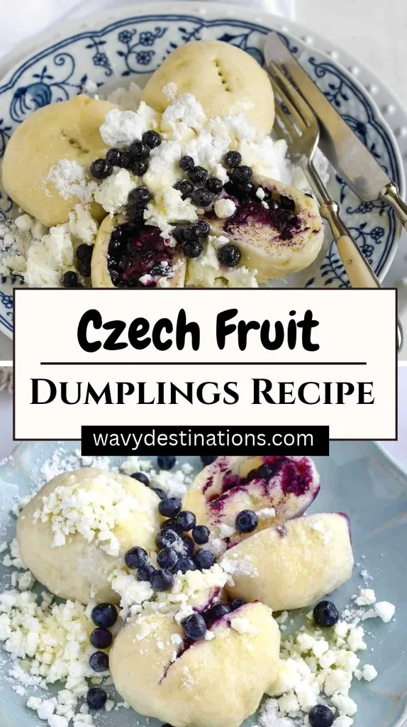Czech Fruit Dumplings 