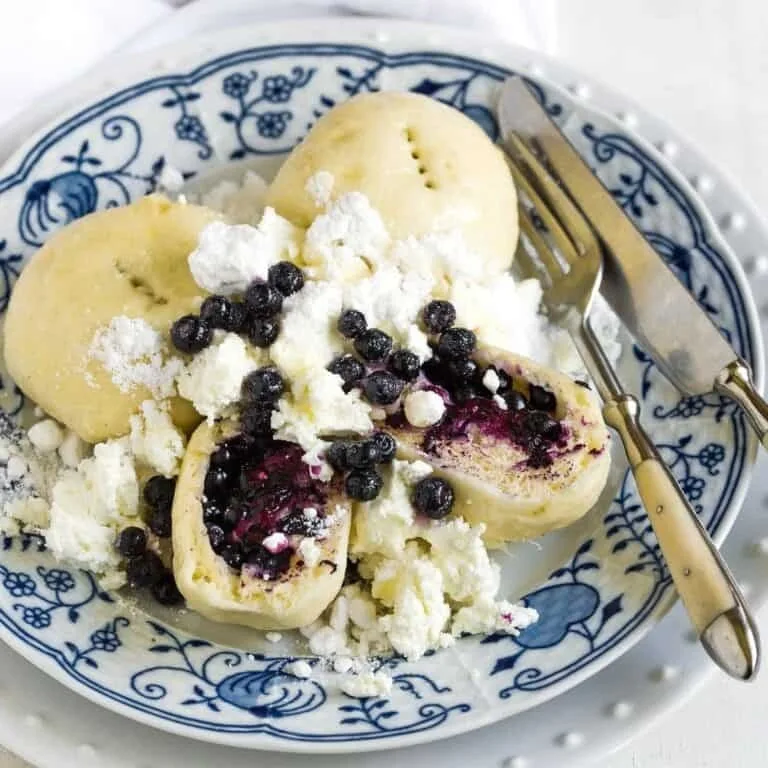 Czech Fruit Dumplings 
