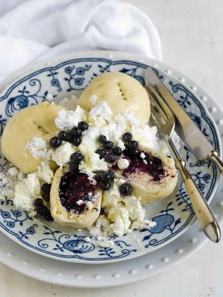 Czech Fruit Dumplings 