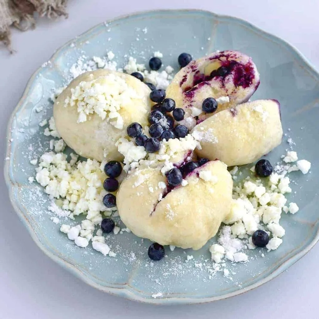 Czech Fruit Dumplings 