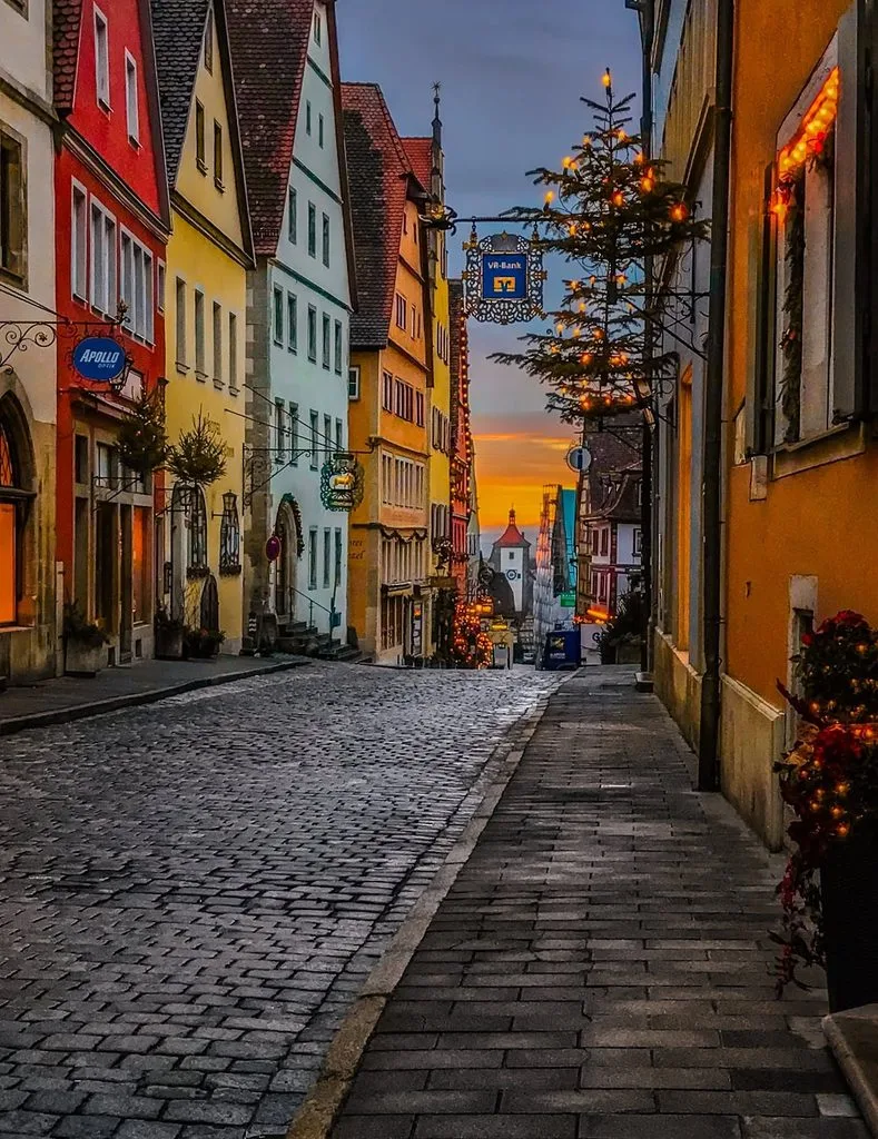 11 Prettiest Christmas Villages and Towns in Europe 4 Rothenburg ob der Tauber, Germany