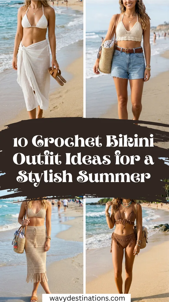 11 Crochet Bikini Outfit Ideas for a Stylish Summer 11 Crochet Bikini Outfit Ideas