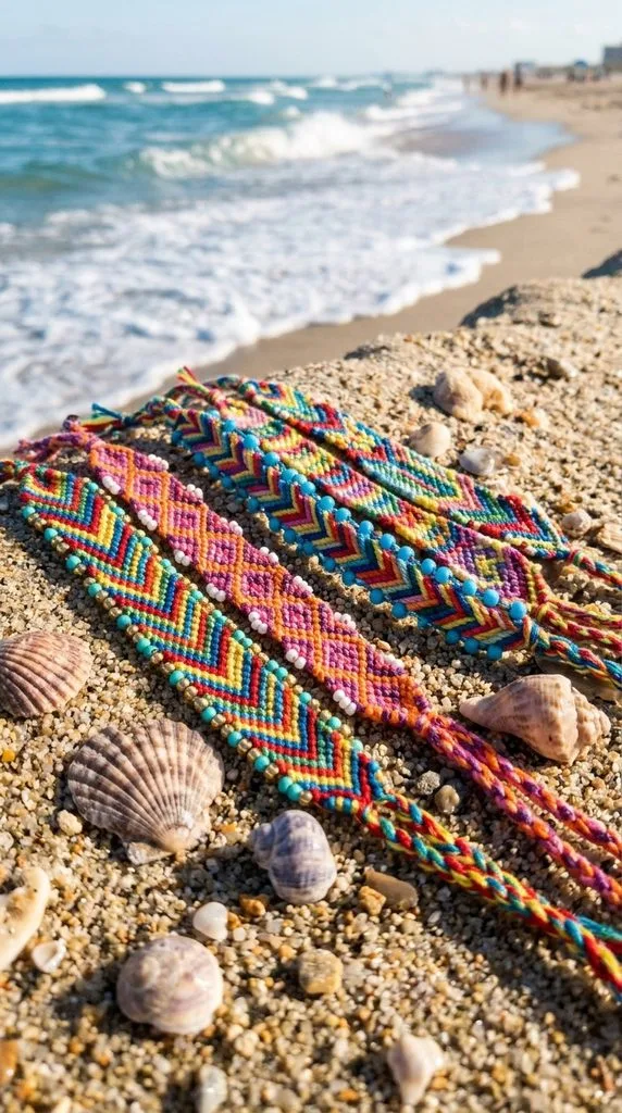 12 Beach Jewelry Ideas to Elevate Your Coastal Style 8 Colorful Friendship Bracelets