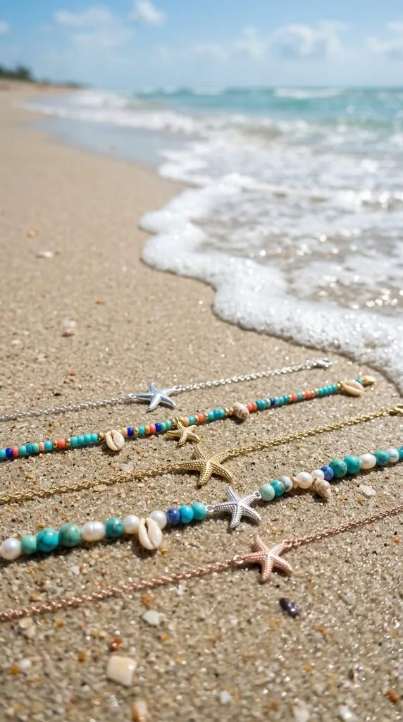 12 Beach Jewelry Ideas to Elevate Your Coastal Style 11 Starfish Charm Bracelets