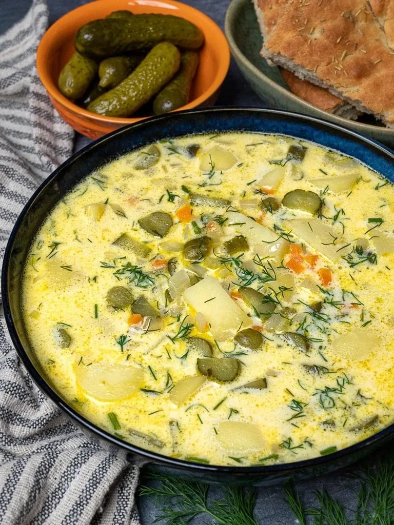 Creamy Dill Pickle Soup Recipe 3 Creamy Dill Pickle Soup Recipe