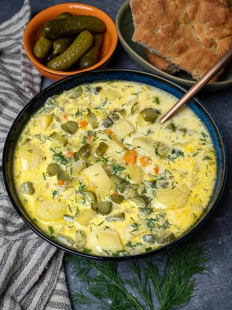 Creamy Dill Pickle Soup Recipe 4 Creamy Dill Pickle Soup Recipe